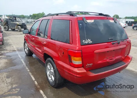 2004 Jeep Grand Cherokee Limited from USA, damaged, VIN 1J4GW58J74C214828